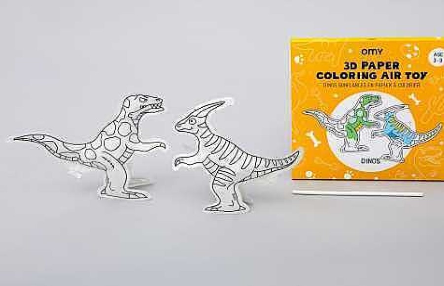 Jugar OMY | Juguete Hinchable Para Colorear Dinosaurios