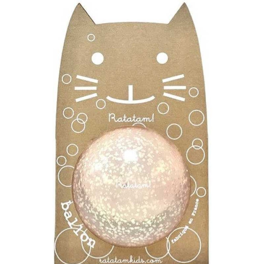 Jugar Ratatam | Pelota Gato Rosa Burbujas 10Cm