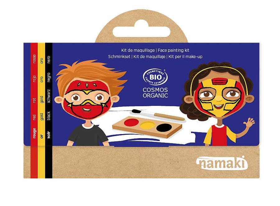 Jugar Namaki | Kit De Maquillaje 3 Colores Ninja Y Superh Roe