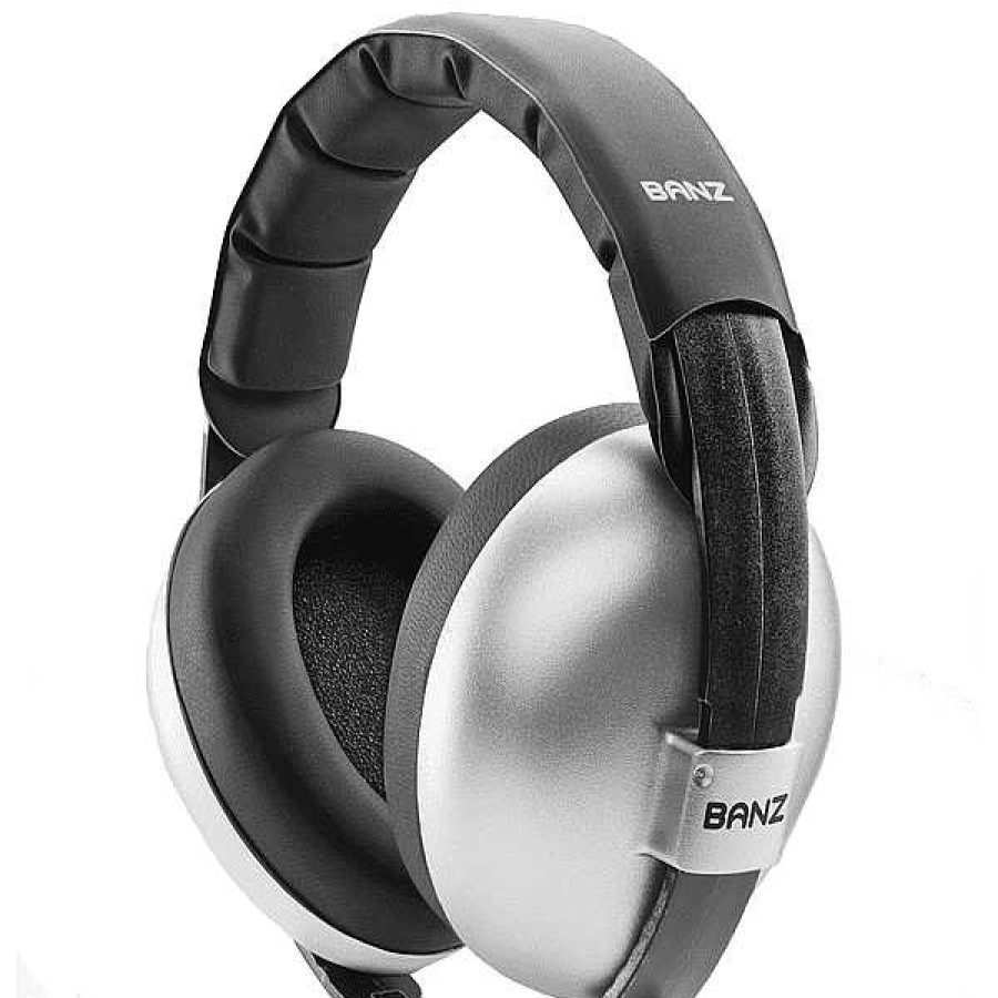 Cuidar Banz | Cascos Anti Ruido 3-24 Meses Silver Baby