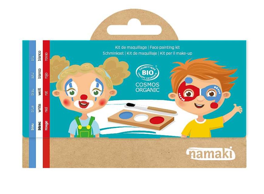 Jugar Namaki | Kit De Maquillaje 3 Colores Payaso Y Arlequ N