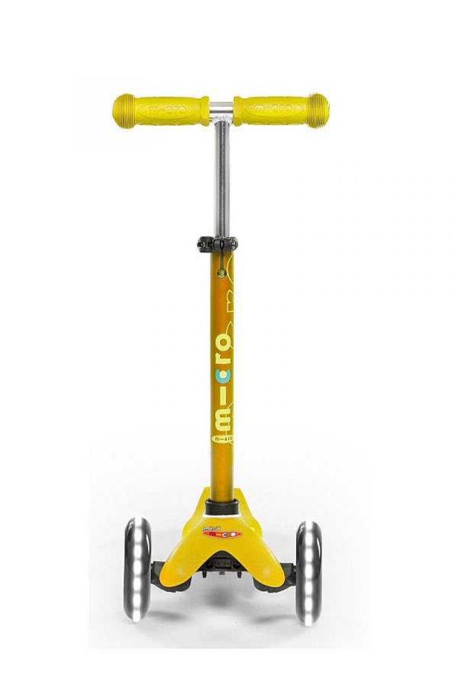 Jugar Micro | Patinete Mini Micro Deluxe Led Amarillo