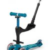 Jugar Micro | Patinete Mini Micro 3En1 Deluxe Azul Hielo