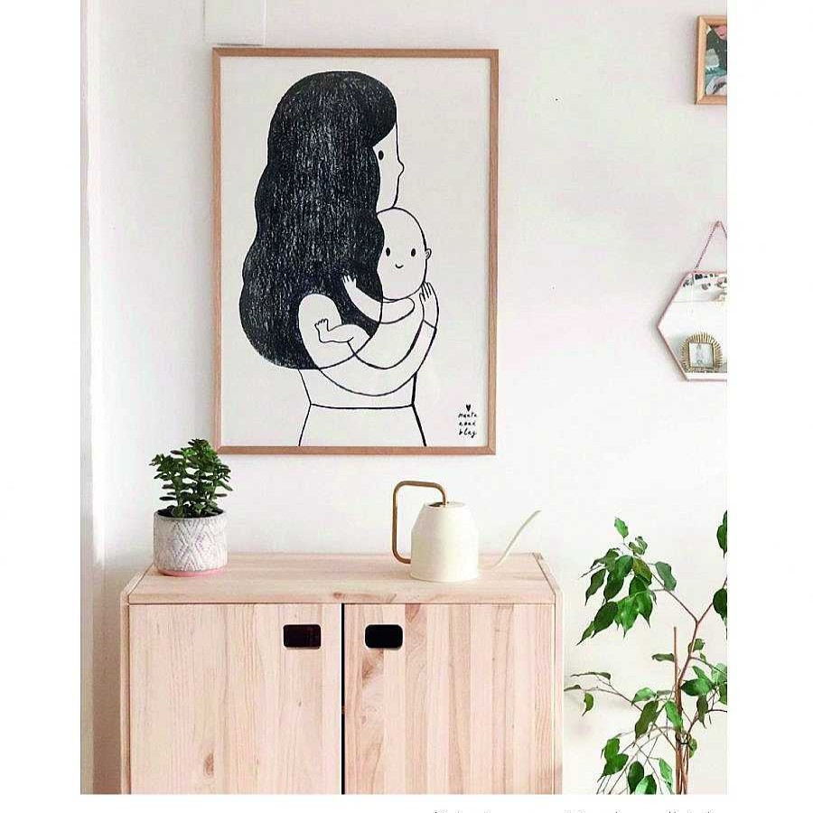 Decorar miroomi | L Mina Beb Y Su Mam : Abrazo