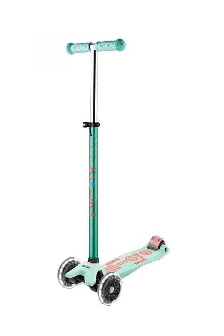 Jugar Micro | Patinete Maxi Micro Deluxe Led Menta