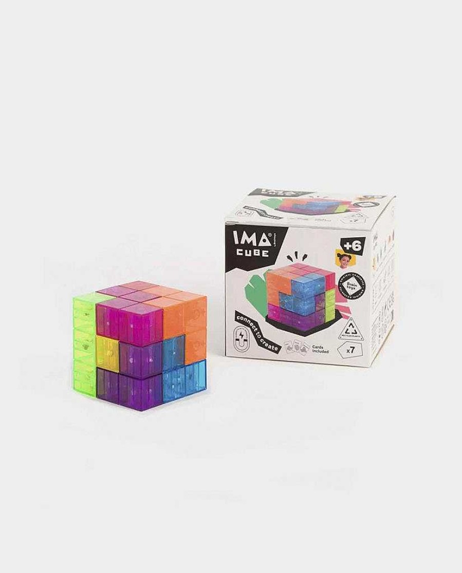 Jugar Braintoys | Cubos Magneticos Ima Trix 7 Piezas