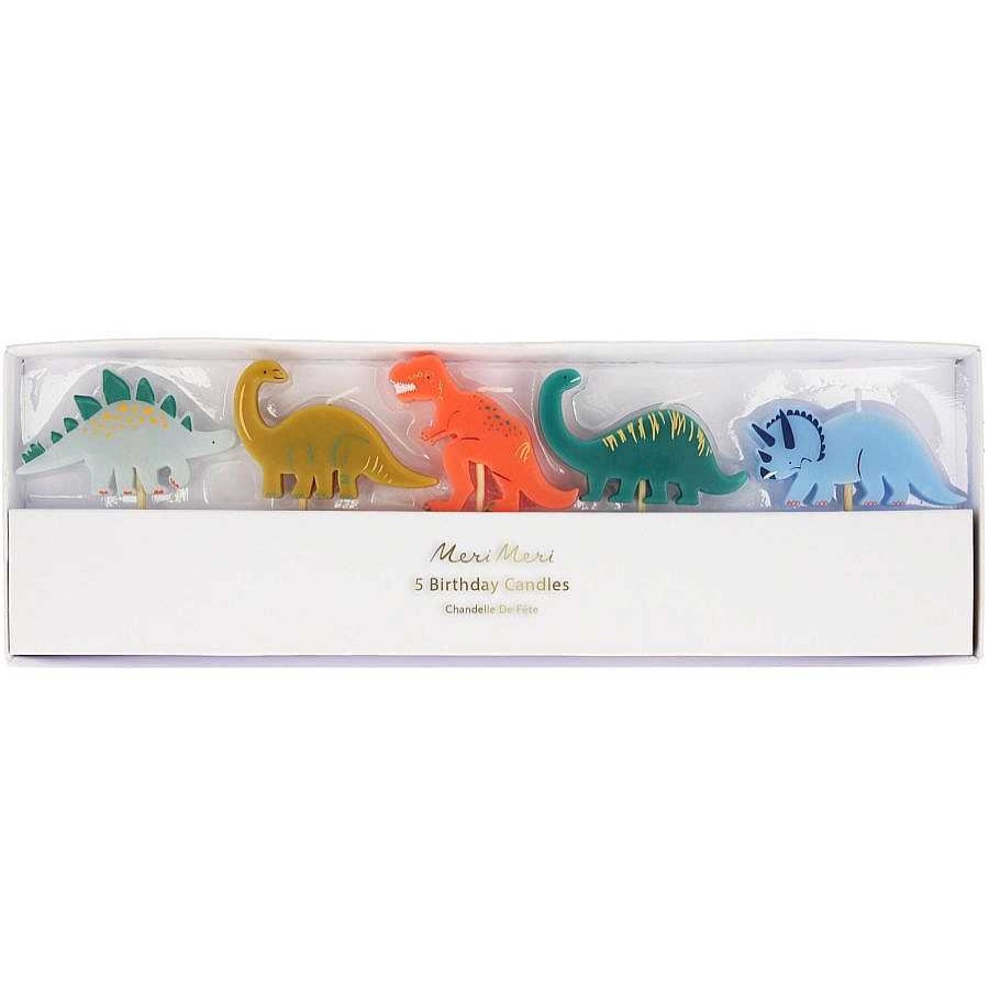 Decorar Meri Meri | Velas Dinosaurio Meri Meri