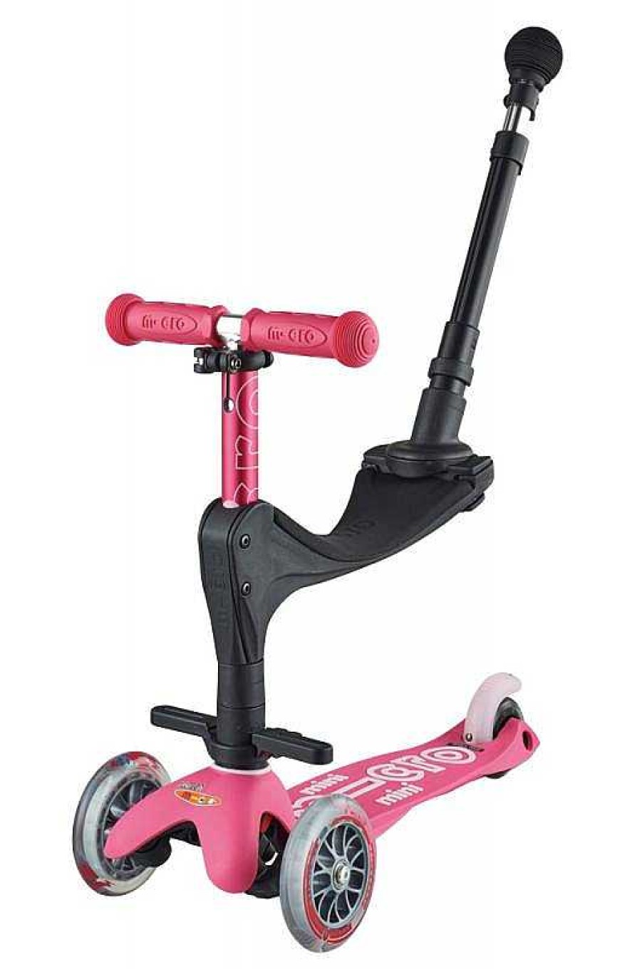 Jugar Micro | Patinete Mini Micro 3En1 Deluxe Rosa Chicle