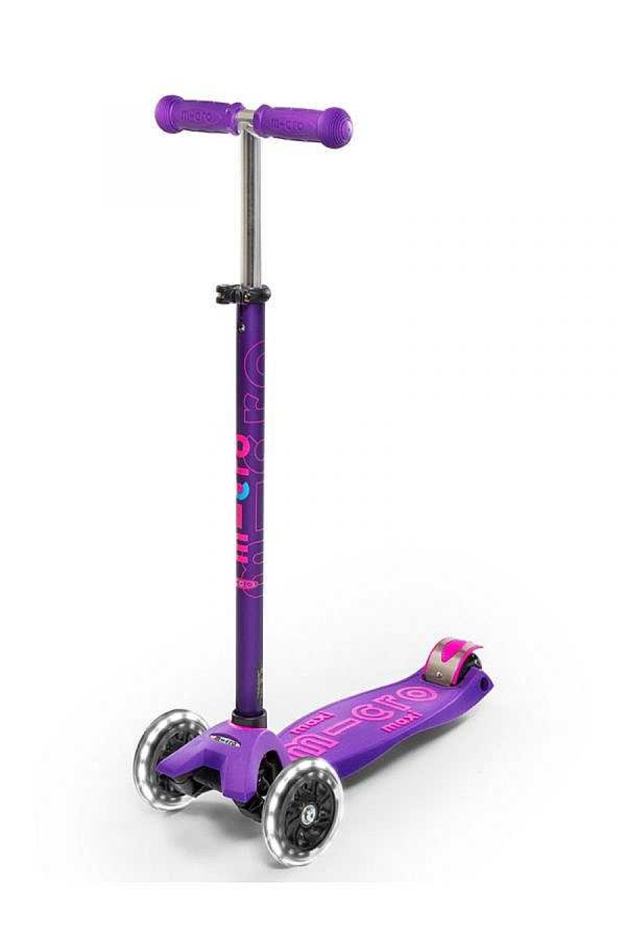 Jugar Micro | Patinete Maxi Micro Deluxe Led Lila