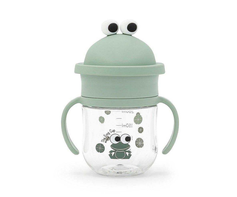 Cuidar NOUI NOUI | Vaso De Aprendizaje 360 Frog Menta 200 Ml