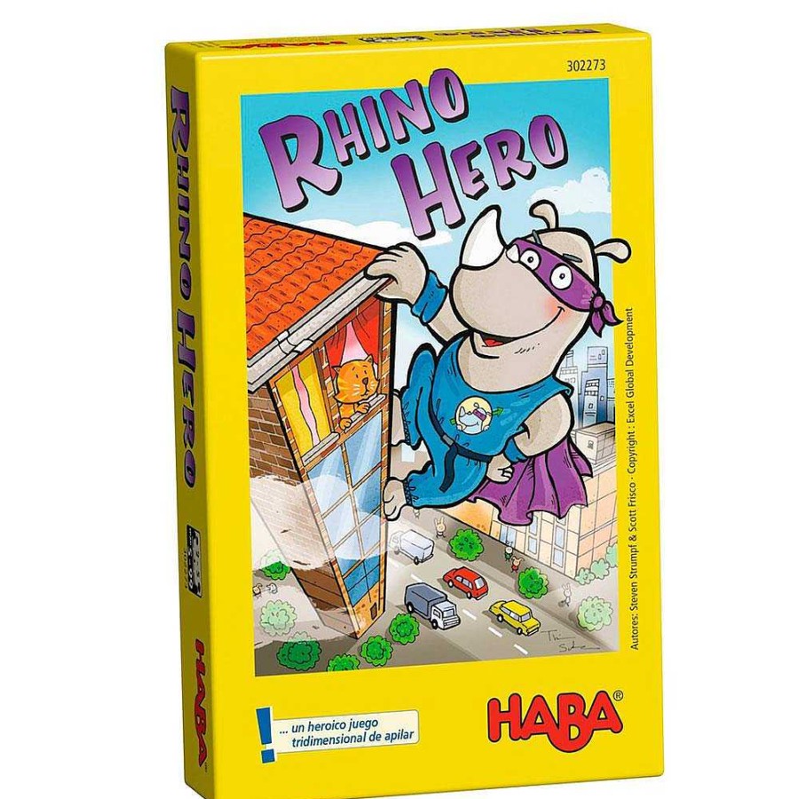 Jugar Haba | Juego De Mesa Rhino Hero