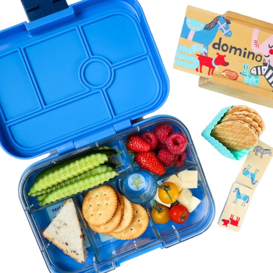 Cuidar Yumbox | Caja Almuerzo Yumbox Snack 3 Compartimentos Polar Bear Blue