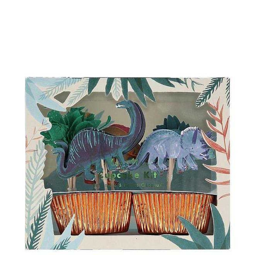 Decorar Meri Meri | Cupcake Kit Dinosaurio Meri Meri