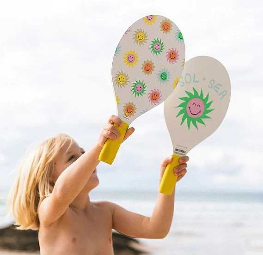 Jugar Sunnylife | Set Palas Playa Sunnylife Smiley World Sol