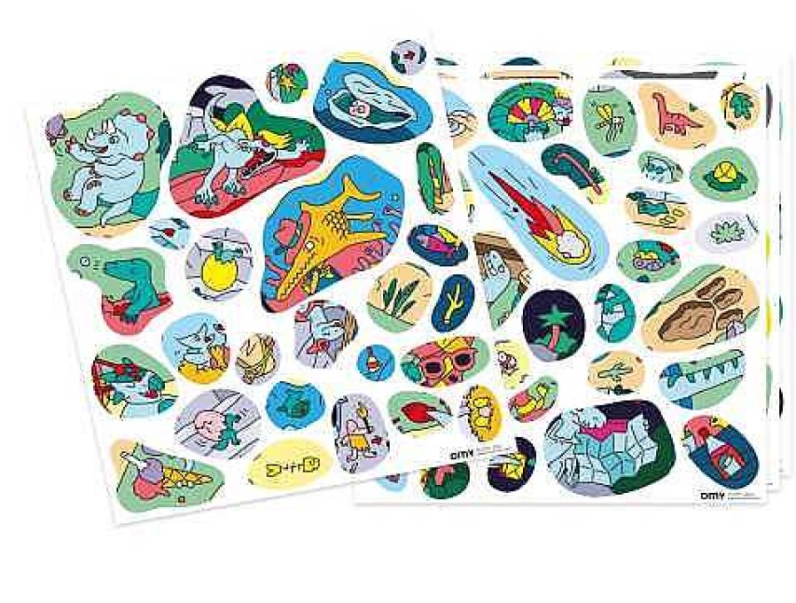 Jugar OMY | P Ster Xl Stickers Dinos S Per