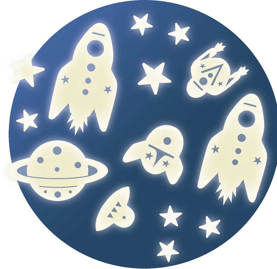 Decorar Djeco | Stickers Fosforescentes Misi N Espacial