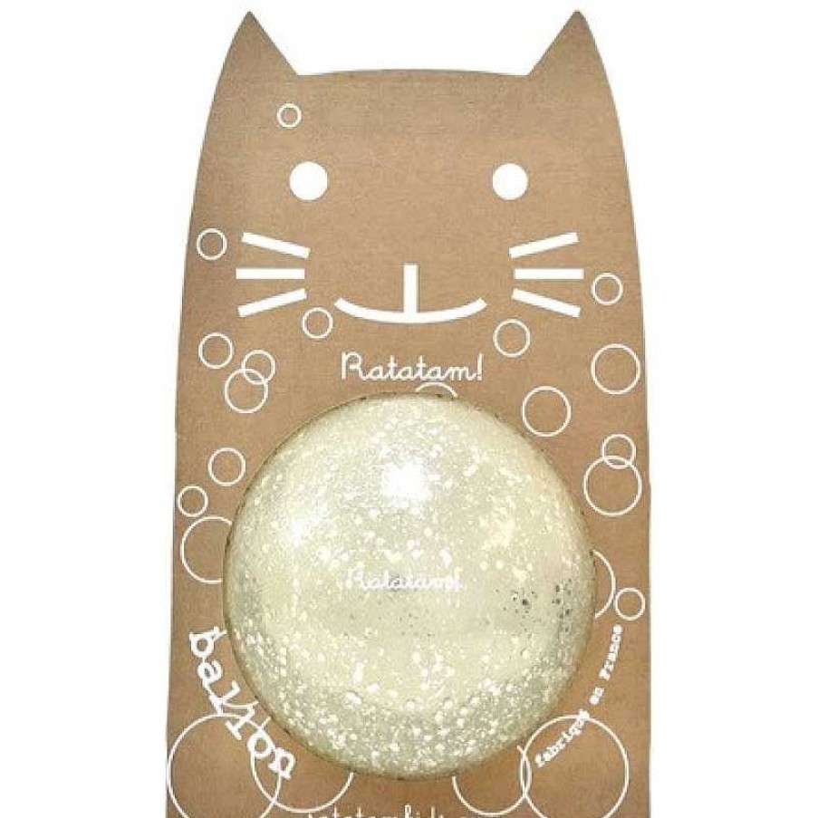 Jugar Ratatam | Pelota Gato Plata Burbujas 10Cm