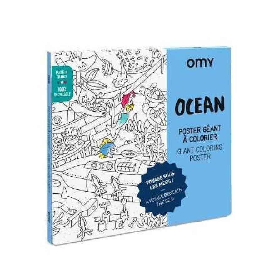 Jugar OMY | P Ster Para Colorear "Ocean"